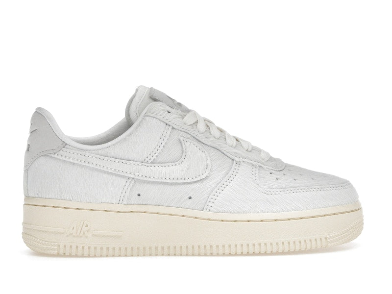 Nike Air Force 1 Low '07 Sail Pony Hair (Women's) - Sail/Muslin - II7398-100 - 35