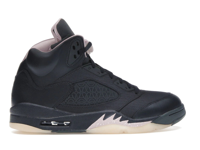 Air Jordan 5 Retro Psg Paris Saint Germain Off Noir - Off Noir/Particle Rose/Anthracite/Pearl Pink/Sail - HQ3004-001 - 35