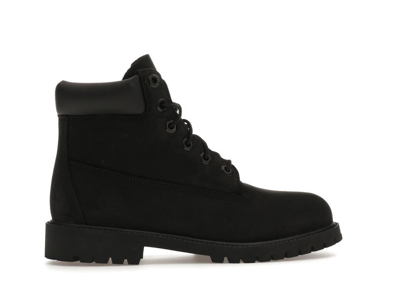 Timberland 6 Inch Premium Boot Black (GS) - Black Nubuck - TB012907-001 - 35