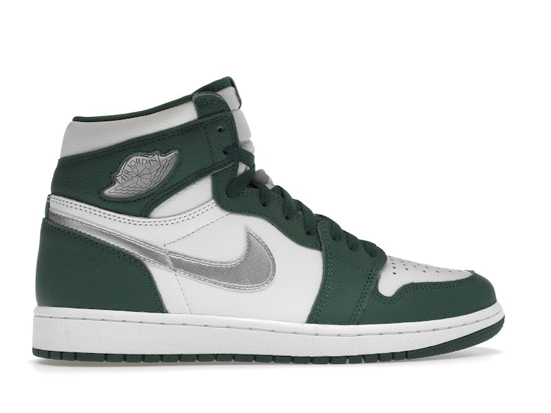 Air Jordan 1 Retro High OG Gorge Green - Gorge Green/Metallic Silver/White - DZ5485-303 - 35