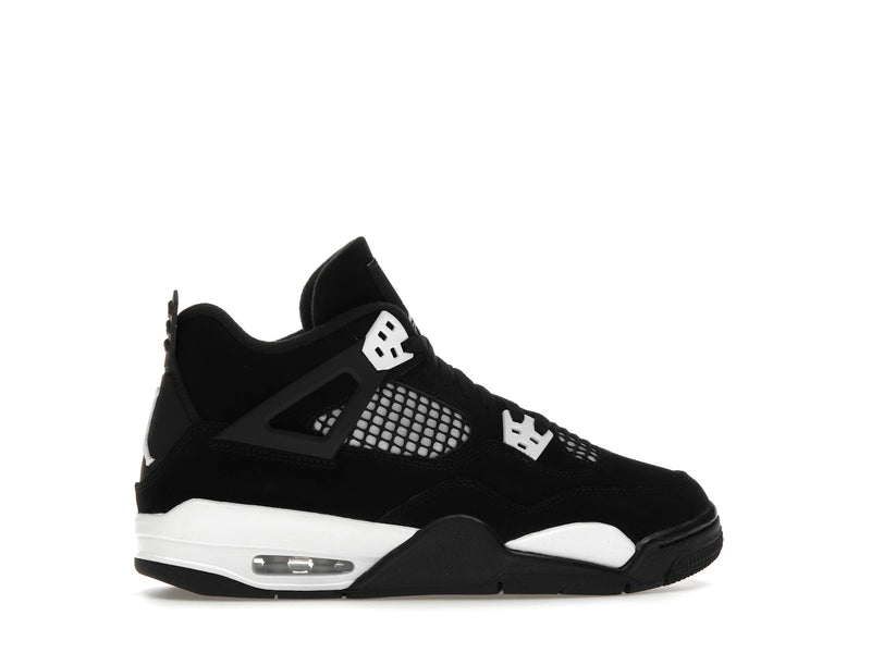 Air Jordan 4 Retro White Thunder (GS) - Black/White/Black - FQ8213-001 - 35