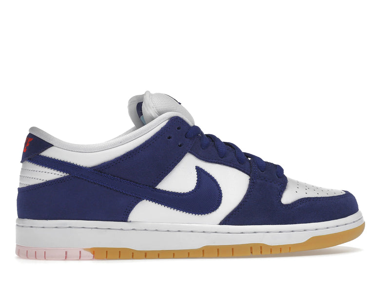 Nike SB Dunk Low Los Angeles Dodgers - Deep Royal Blue/White-Sport Red-Gum Light Brown - DO9395-400 - 35