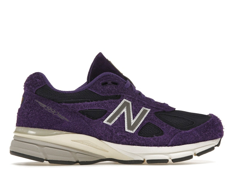 New Balance 990v4 MiUSA Teddy Santis Plum Purple - Plum Purple/White/Black - U990TB4 - 35