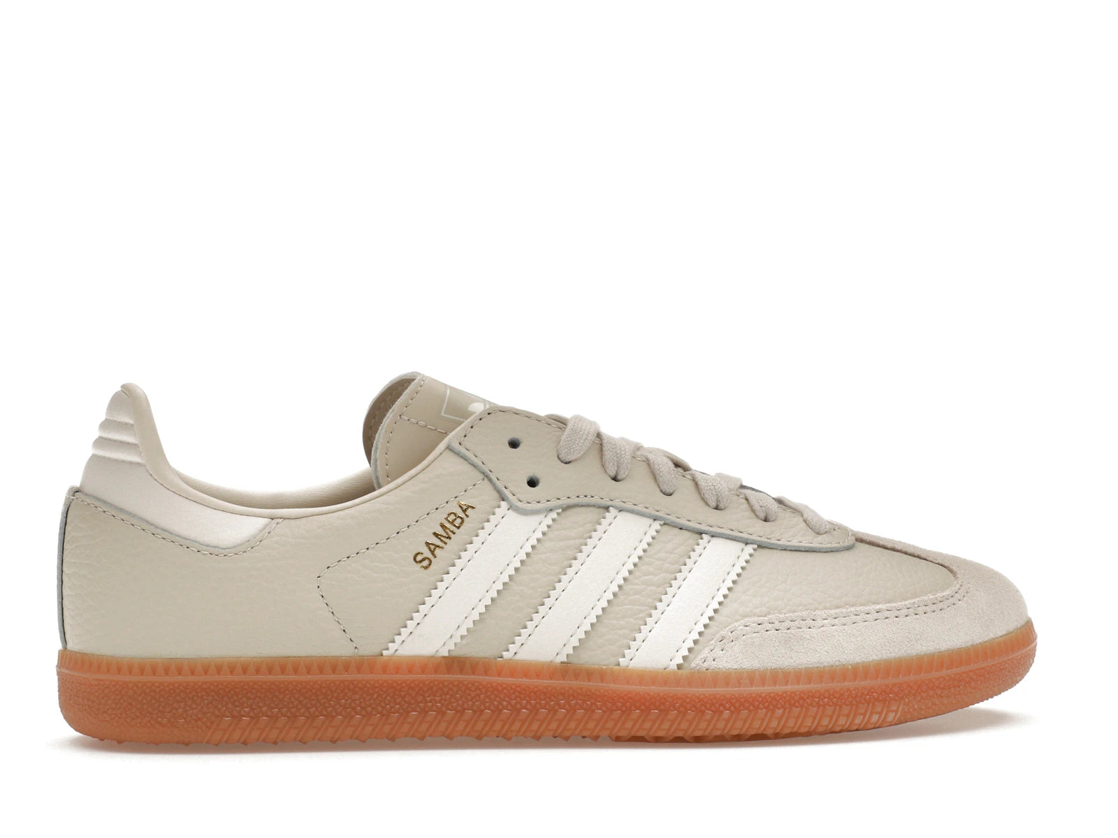 Adidas Samba OG Aluminum Gum - Aluminum/Chalk White/Wonder Beige - IE7013 - 35