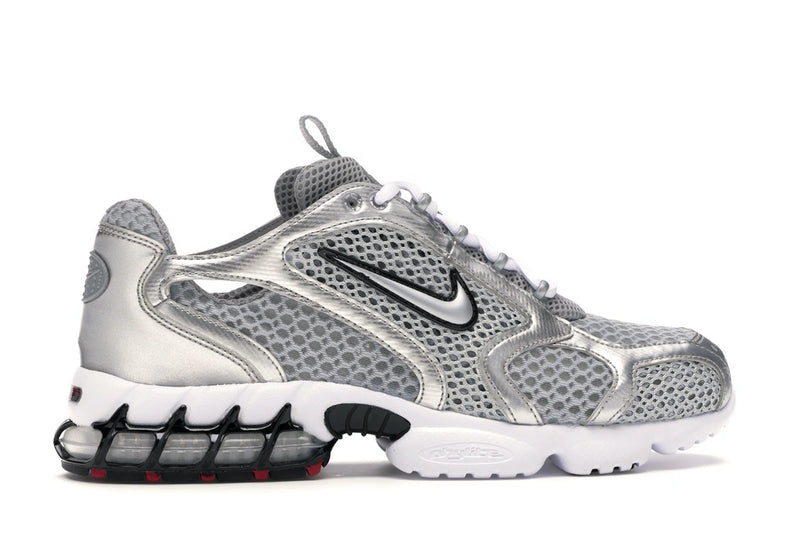 Nike Air Zoom Spiridon Cage 2 Metallic Silver - Light Smoke Grey/Metallic Silver - CJ1288-001 - 35