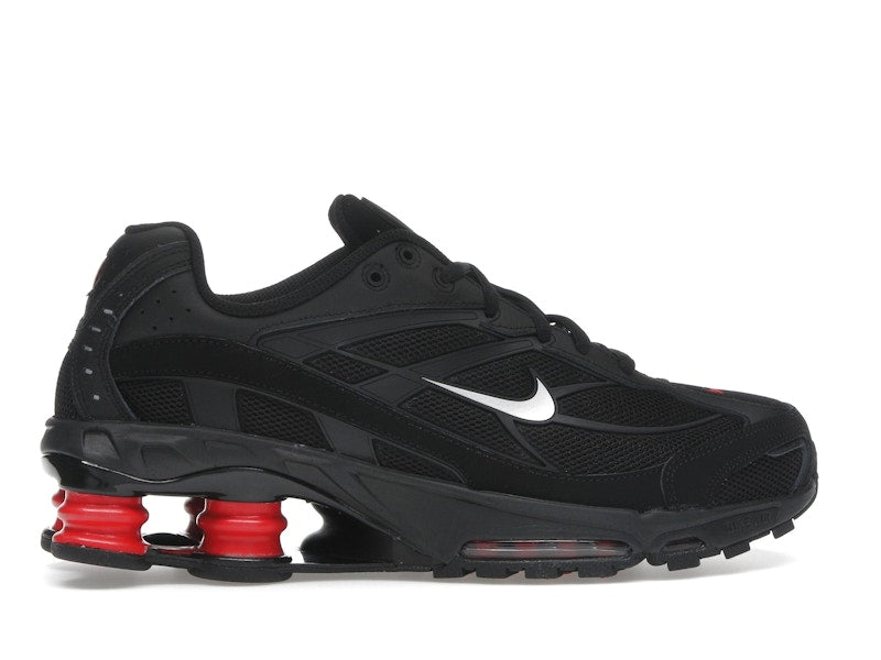 Nike Shox Ride 2 Black University Red - Black/Metallic Medium Ash/University Red/Medium Ash - II7635-001 - 35