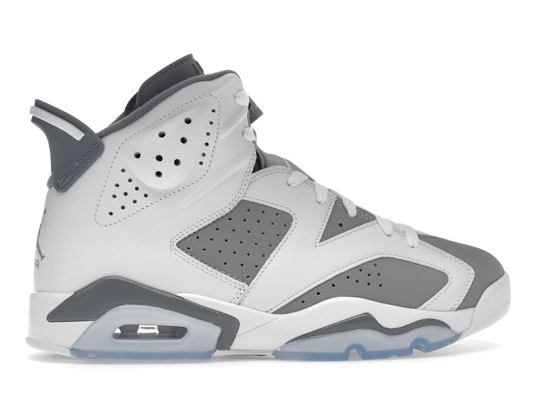 Air Jordan 6 Retro Cool Grey - White/Medium Grey/Cool Grey - CT8529-100 - 35