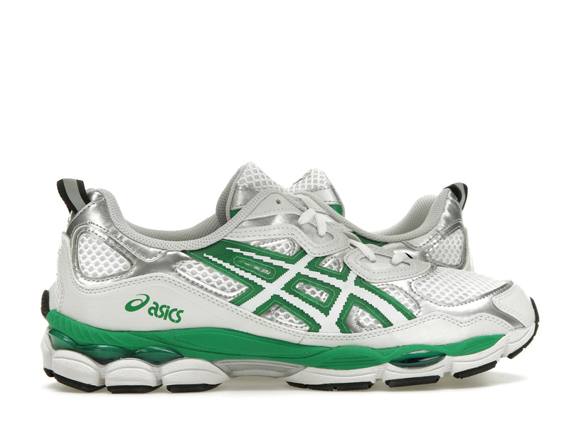 Asics Gel Nyc Hidden Ny - White/Green-Metallic Silver - 1201B001-100 - 35