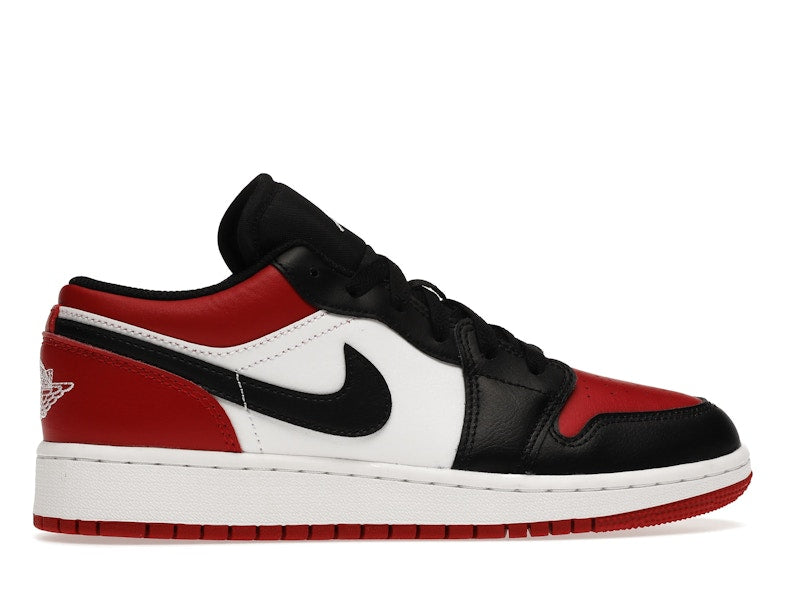 Air Jordan 1 Low Bred Toe (GS) - vista 35