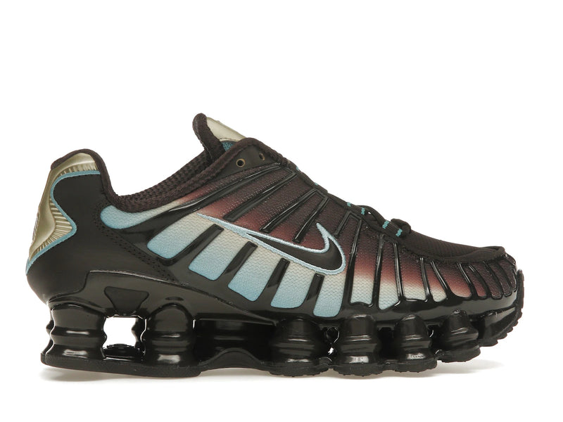 Nike Shox Tl Velvet Brown Denim Turquoise - Velvet Brown/Desert Khaki/Denim Turquoise - IB4340-200 - 35