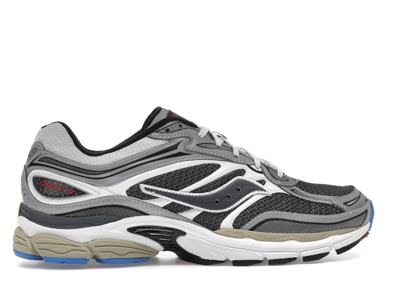 Saucony Progrid Omni 9 Metallic Grey Silver - visning 35