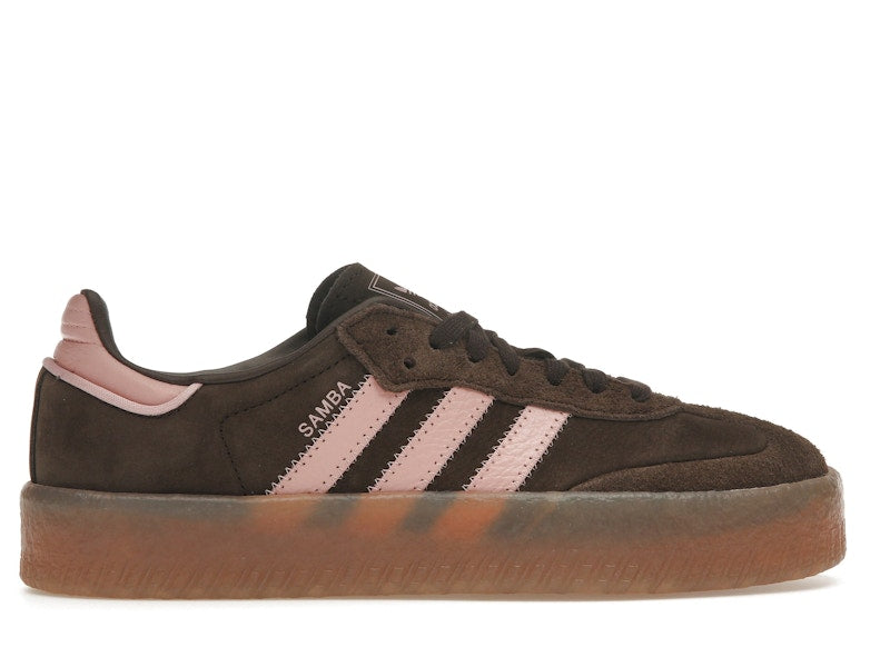 adidas Sambae Dark Brown Wonder Mauve (Women's) - vue 36