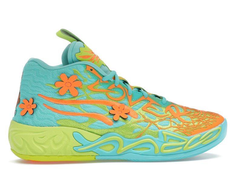Puma Lamelo Ball Mb04 Scooby Doo - Aquatic/Lime Smash/Heat Fire - 310776-01 - 35