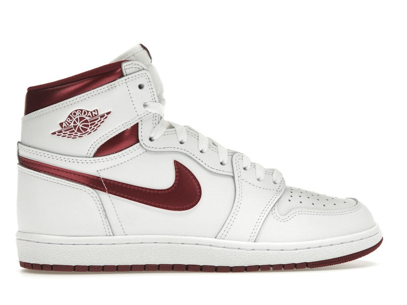 Air Jordan 1 Retro High 85 OG Metallic Burgundy - White/Team Red/White - BQ4422-161 - 35
