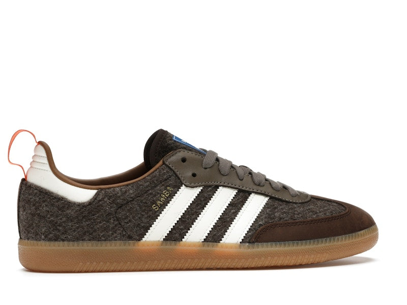 adidas Samba Fox Tweed Dark Brown - vue 35