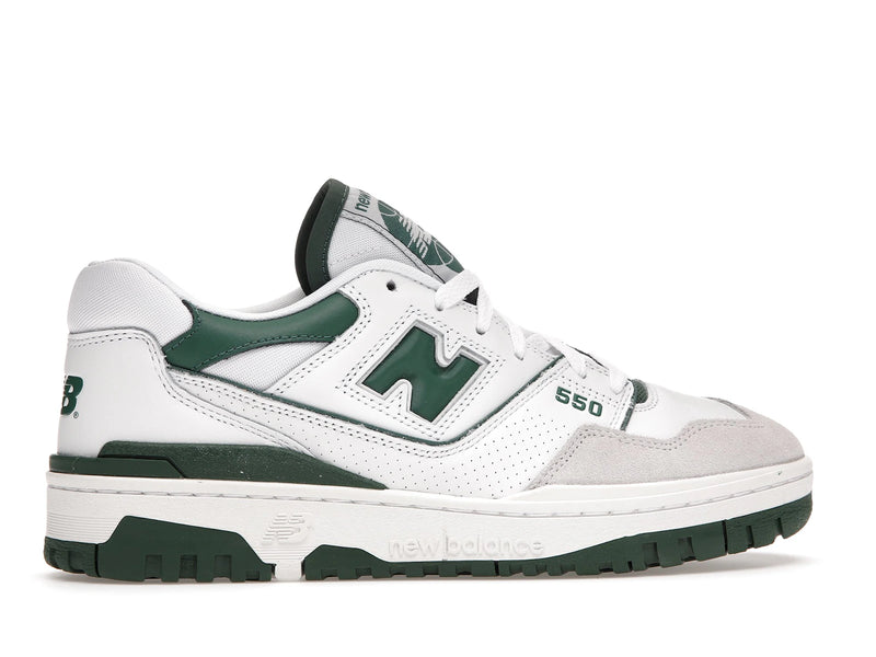 New Balance 550 White Green - White/Green - BB550WT1 - 35