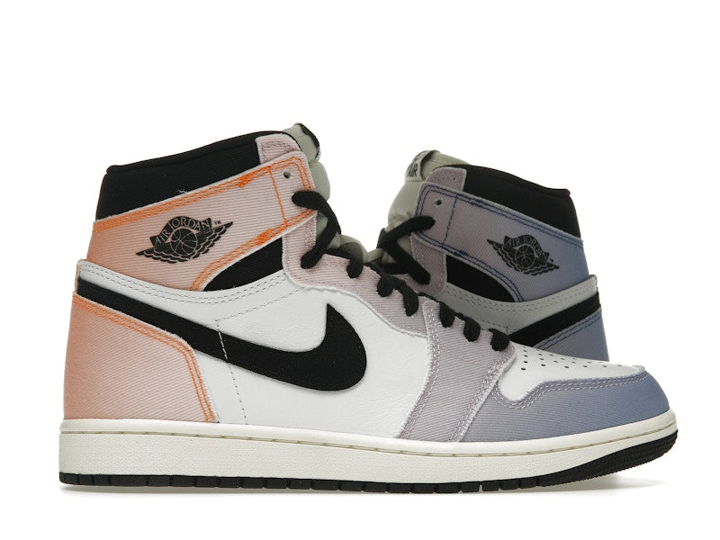 Air Jordan 1 Retro High OG Skyline - Vivid Orange/Black/Iced Lilac/True Blue/Sail - DX0054-805 - 35