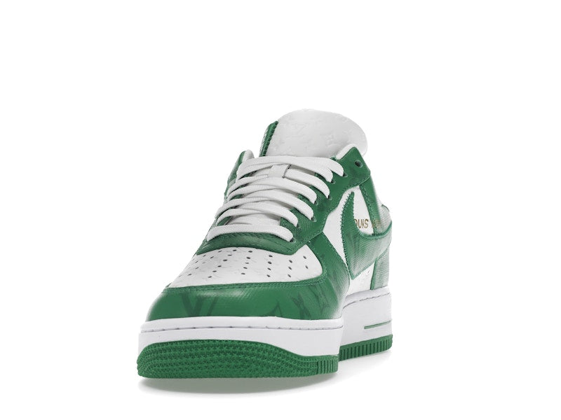 Louis Vuitton Nike Air Force 1 Low By Virgil Abloh White Green - Ansicht 12
