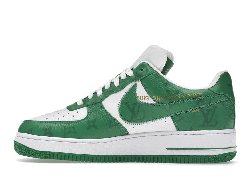 Louis Vuitton Nike Air Force 1 Low By Virgil Abloh White Green - Ansicht 20