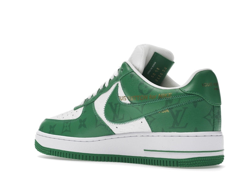 Louis Vuitton Nike Air Force 1 Low By Virgil Abloh White Green - Ansicht 23