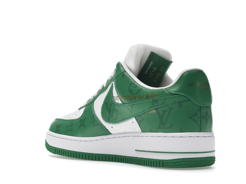 Louis Vuitton Nike Air Force 1 Low By Virgil Abloh White Green - Ansicht 24