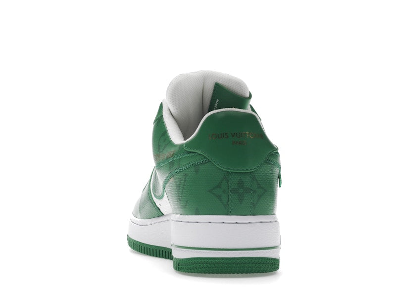 Louis Vuitton Nike Air Force 1 Low By Virgil Abloh White Green - Ansicht 27