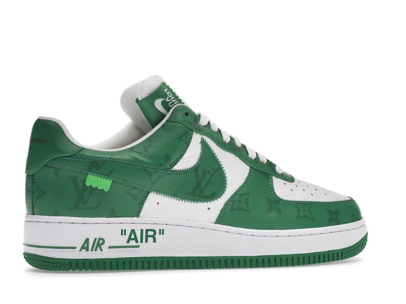 Louis Vuitton Nike Air Force 1 Low By Virgil Abloh White Green - Ansicht 35