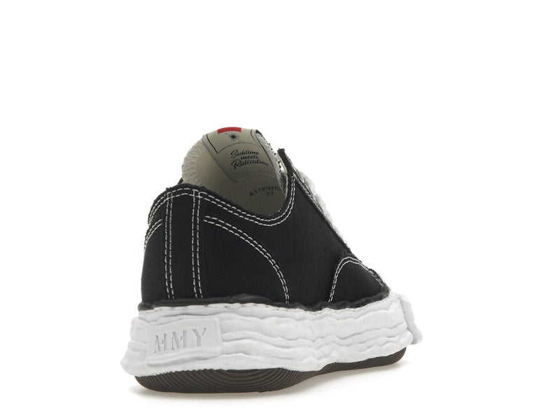 Maison Mihara Yasuhiro Peterson 23 OG Sole Canvas Low Black White - Ansicht 30