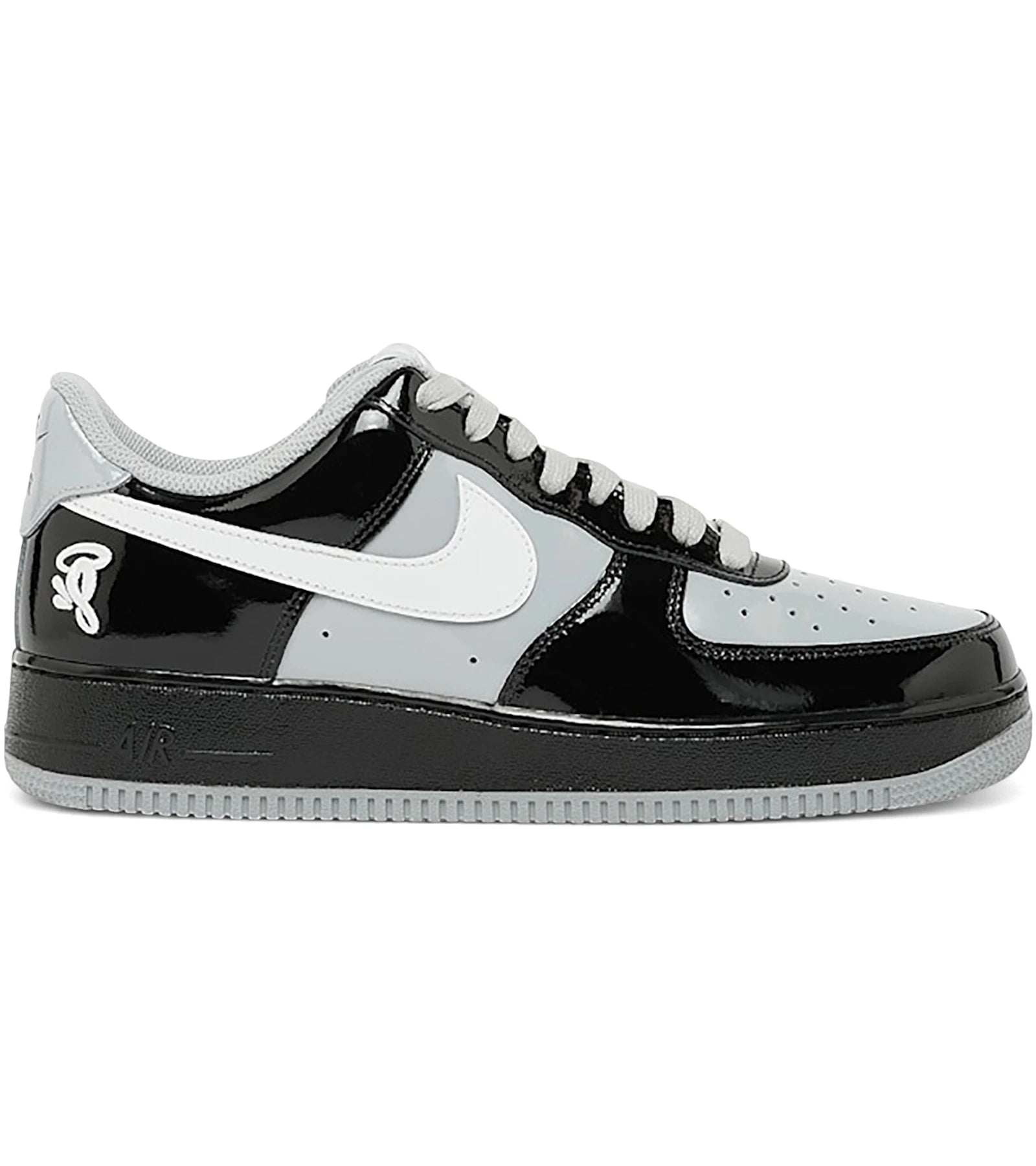 Nike Air Force 1 Low Central Cee Black White Smoke Grey - Black/Light Smoke Grey/White - IO9974-010