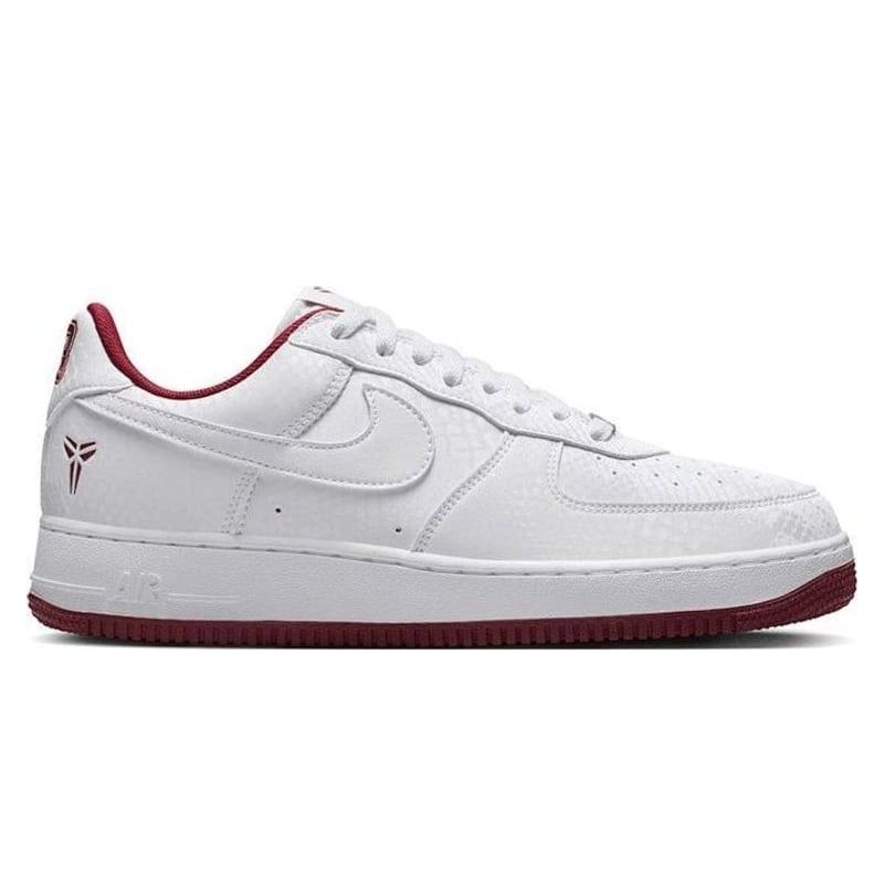 Nike Air Force 1 Low Kobe Bryant Forever Lower Merion Home - White/Team Red - IB0018-101
