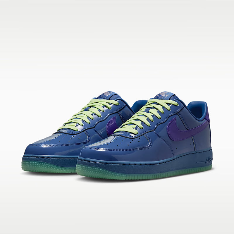 Nike Air Force 1 Low Patent Leather Mystic Navy Grape Ice - Ansicht 39