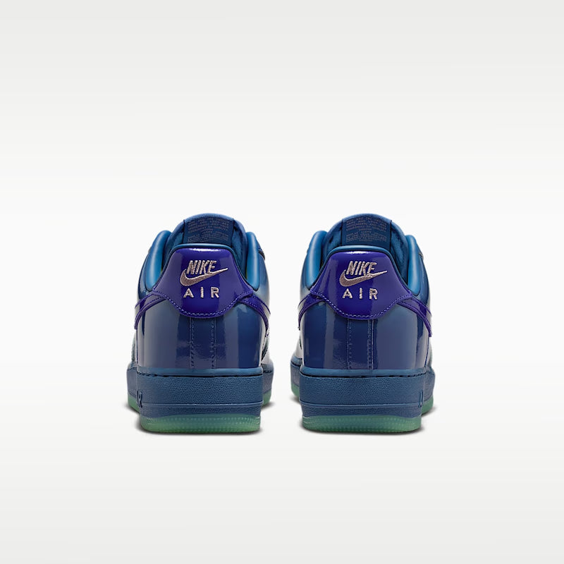 Nike Air Force 1 Low Patent Leather Mystic Navy Grape Ice - Ansicht 40