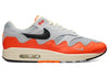 Nike Air Max 1 Patta Waves Hyper Crimson Pure Platinum - Hyper Crimson/Black/Pure Platinum - II7055-800
