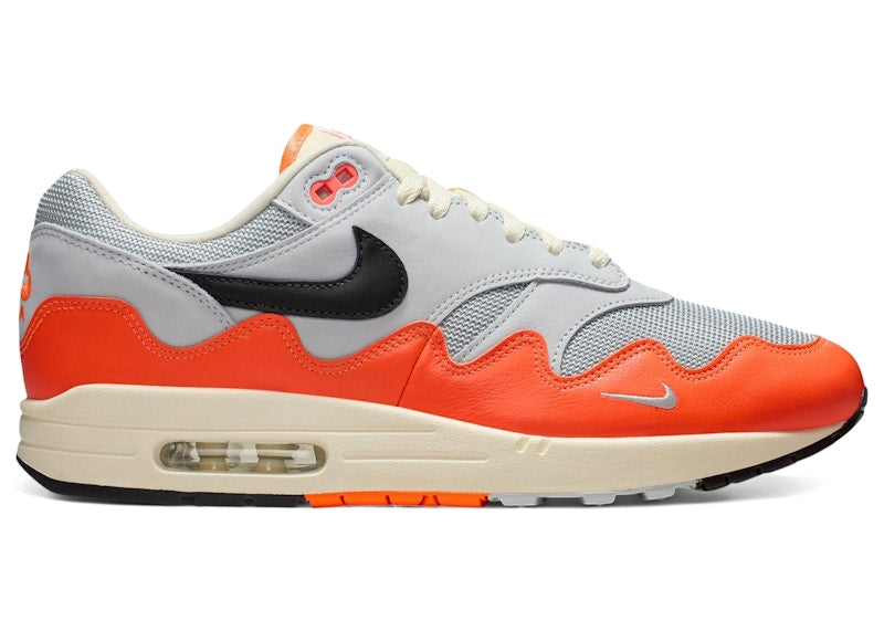 Nike Air Max 1 Patta Waves Hyper Crimson Pure Platinum - Hyper Crimson/Black/Pure Platinum - II7055-800
