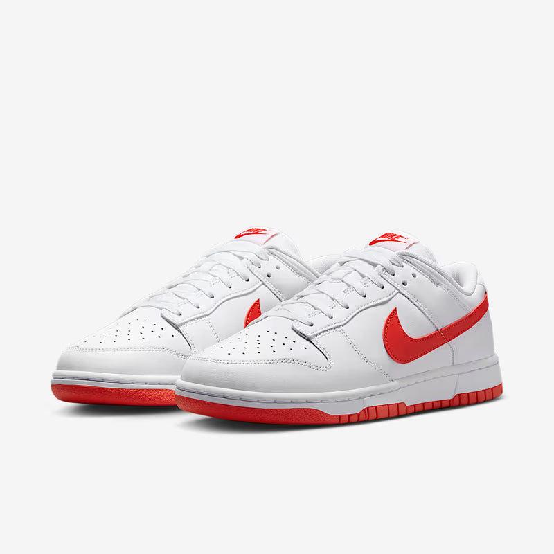 Nike Dunk Low Retro White Picante Red - visning 39