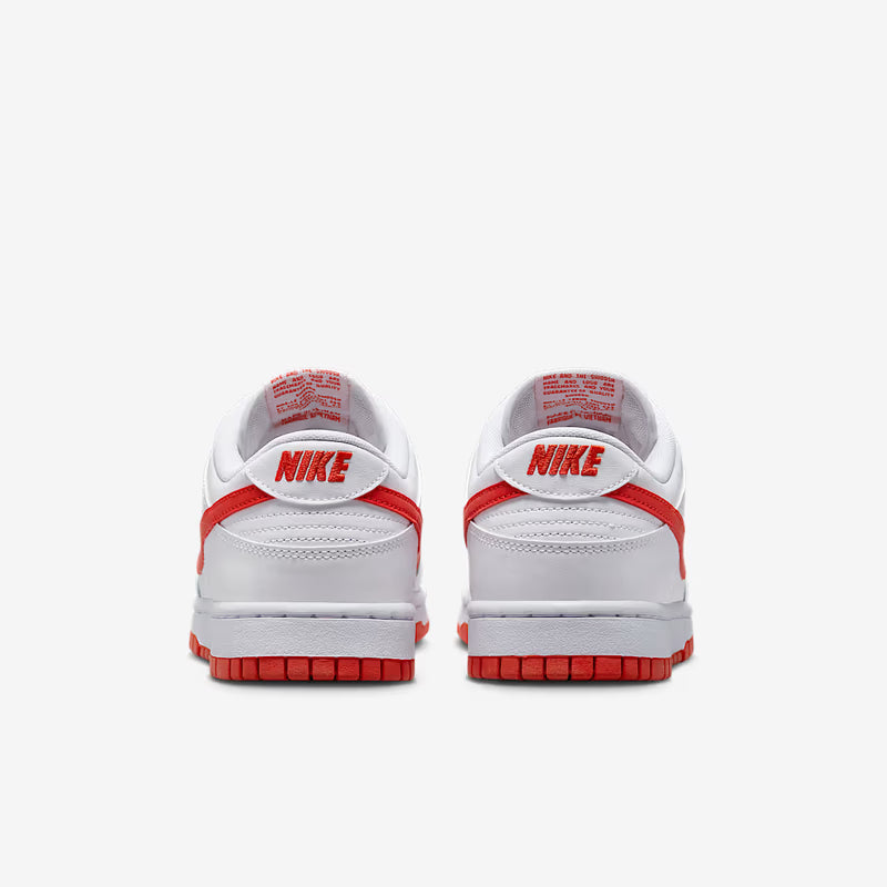 Nike Dunk Low Retro White Picante Red - visning 41