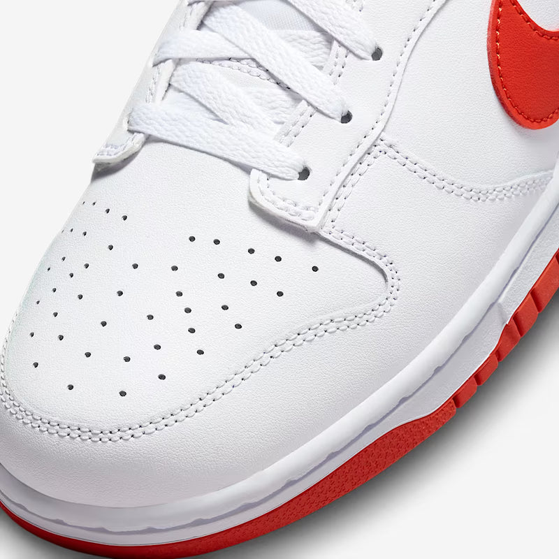 Nike Dunk Low Retro White Picante Red - visning 42