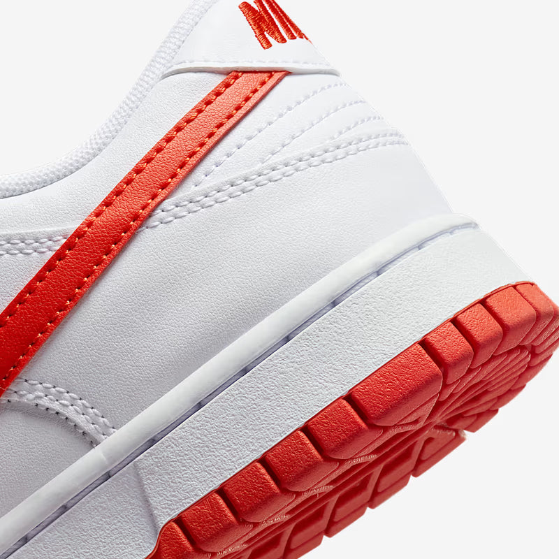 Nike Dunk Low Retro White Picante Red - visning 43