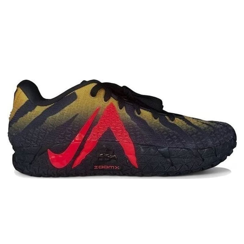 Nike JA 3 Jurassic Park Anthracite - Anthracite/Bright Crimson/Yellow Ochre - IU7240-001 / IU7239-001