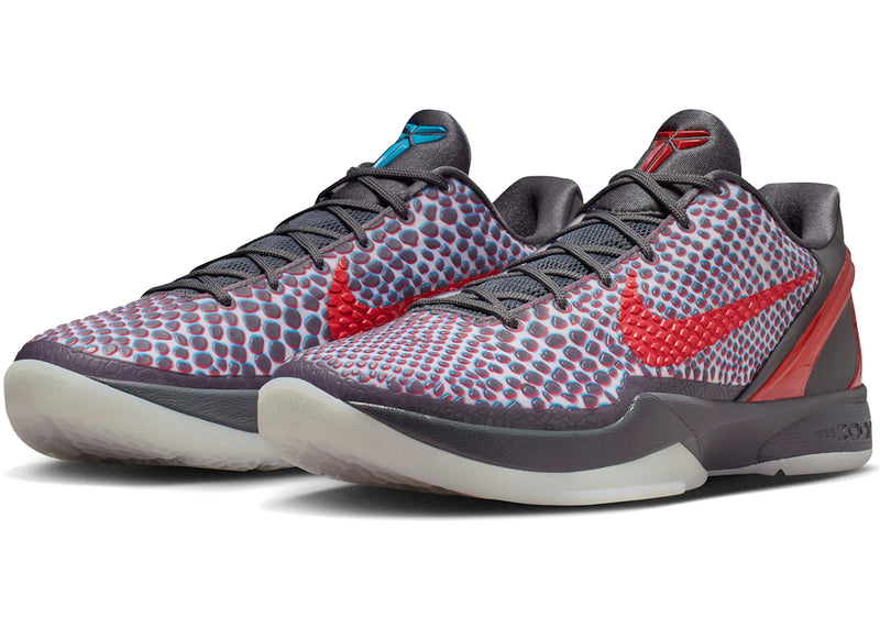 Nike Kobe 6 Protro Asg Hollywood 3d (2026) - Dark Grey/Chlorine Blue/Daring Red - IQ3902-002 - image secondaire droite