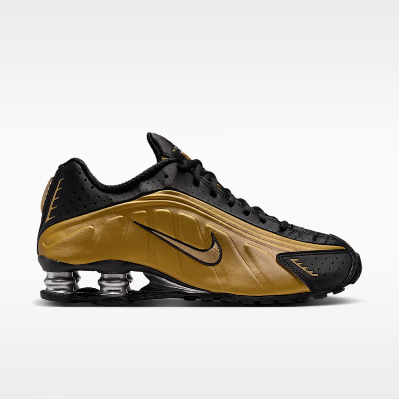 Nike Shox R4 Black Metallic Gold (Women's) - view 38