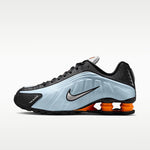Nike Shox R4 Blue Tint Total Orange Black Metallic Silver (Women's) - view 35