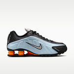 Nike Shox R4 Blue Tint Total Orange Black Metallic Silver (Women's) - view 37
