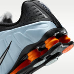 Nike Shox R4 Blue Tint Total Orange Black Metallic Silver (Women's) - view 41