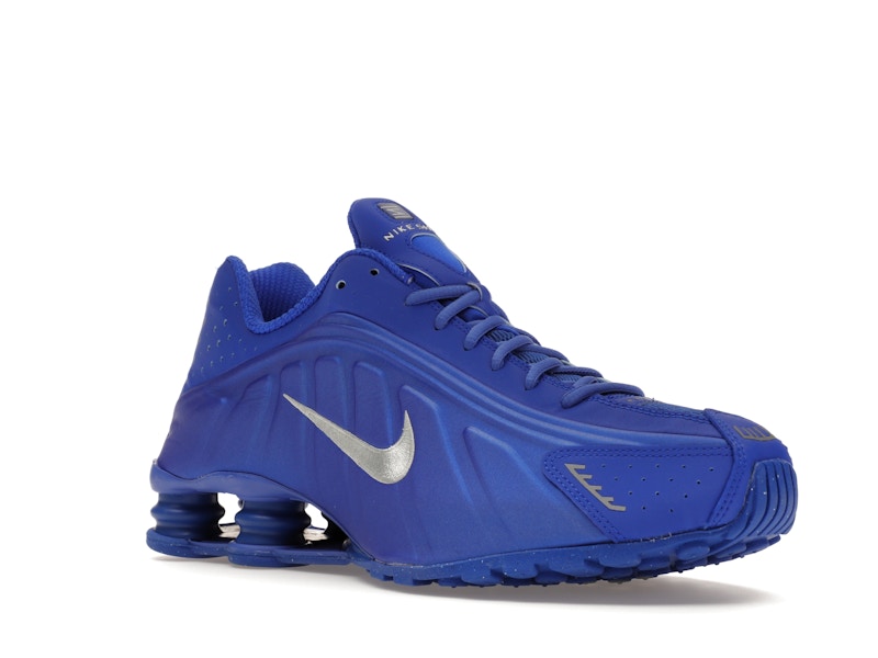 Nike Shox R4 Racer Blue Metallic Silver - view 5