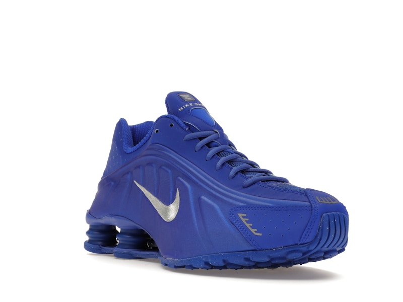 Nike Shox R4 Racer Blue Metallic Silver - view 6