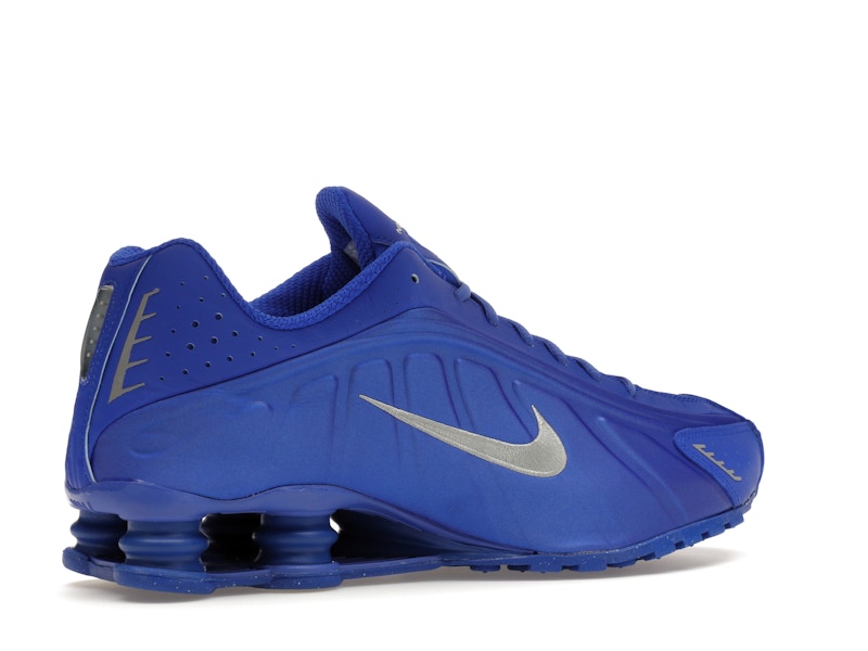 Nike Shox R4 Racer Blue Metallic Silver - view 34