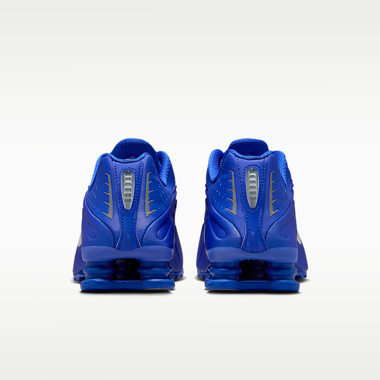 Nike Shox R4 Racer Blue Metallic Silver - view 40