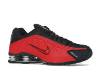 Nike Shox R4 University Red Black Metallic Silver
