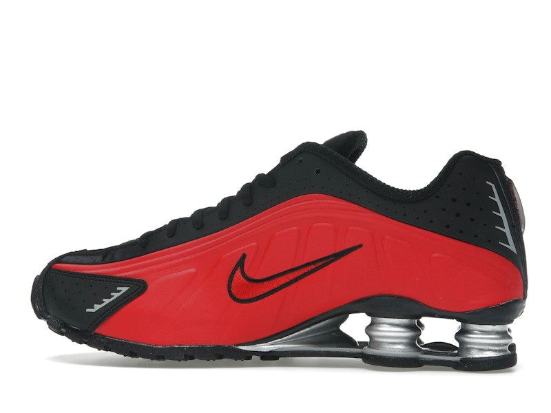 Nike Shox R4 University Red Black Metallic Silver - view 2